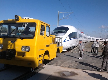 2014哈薩克斯坦出口的火車頭